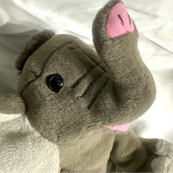 Wild Republic Cuddlekins Baby Elephant Plush Sitting Stuffed Animal Realistic - Picture 3 of 6